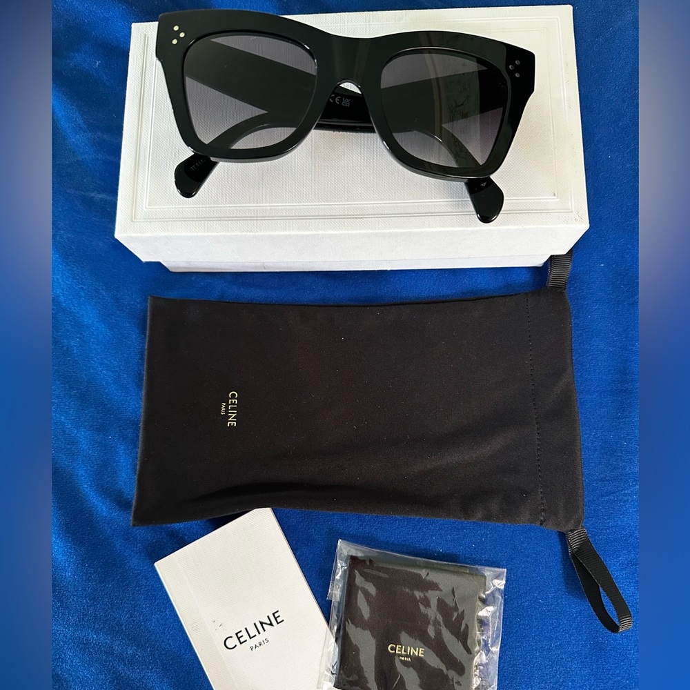 NITB Authentic Celine polarized Square sunglasses - Picture 6 of 7